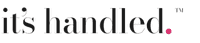 It's Handled by Rachel Lavern wordmark logo